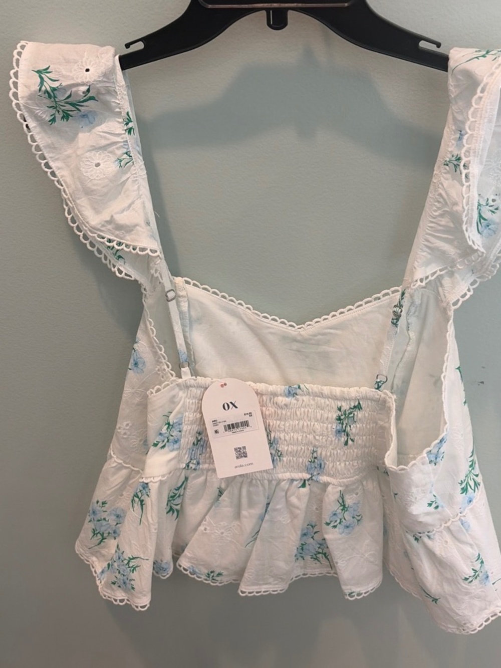 Floral crop top